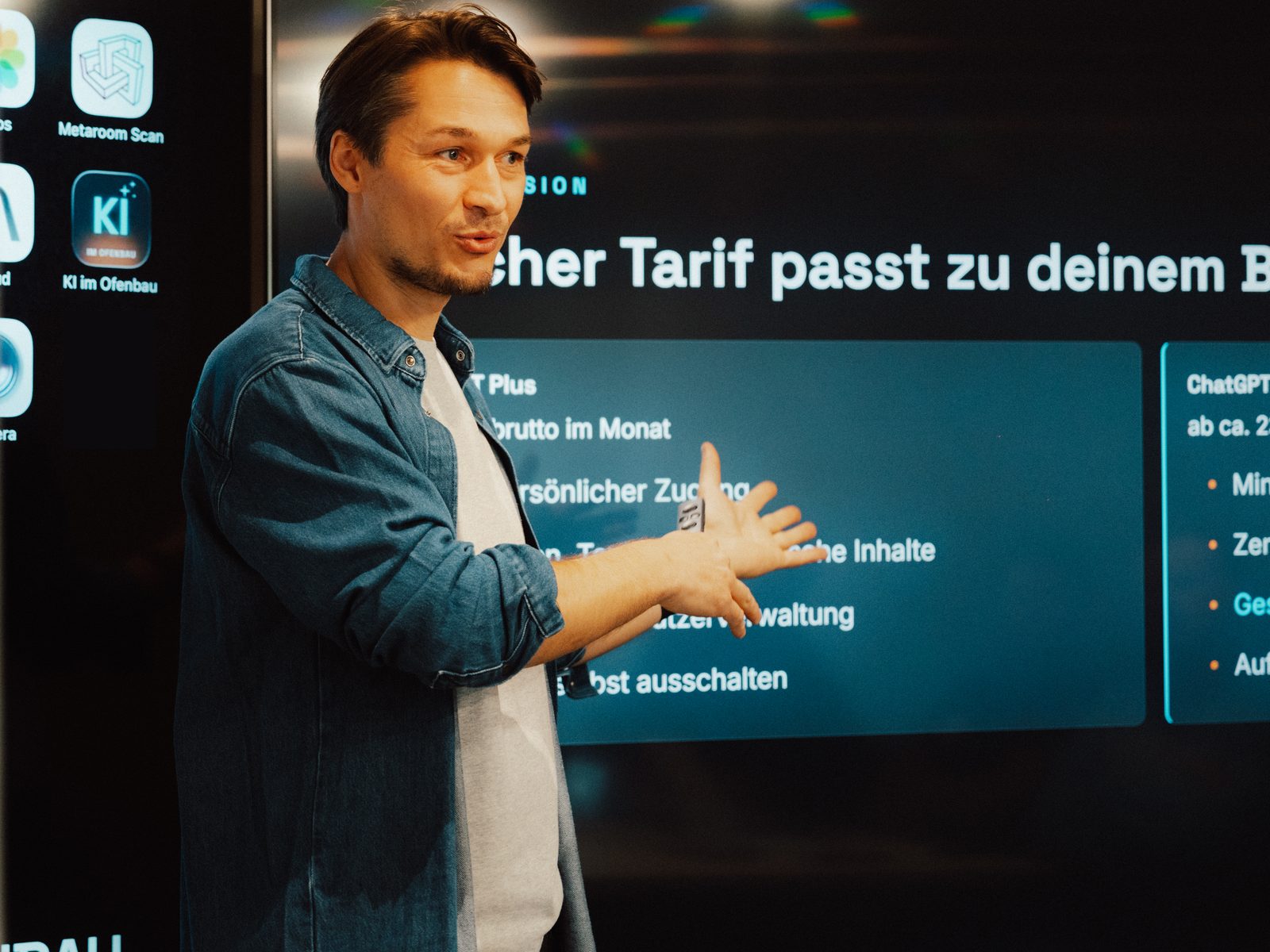 Tobias Pelz im Workshop